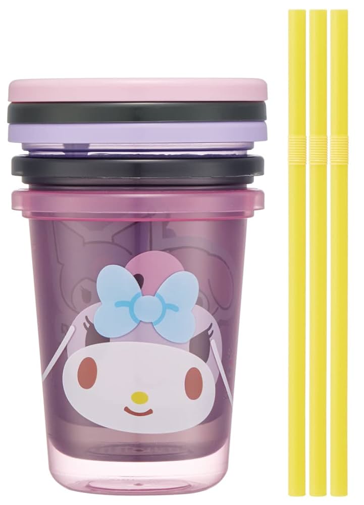 Amazon｜スケーター(Skater) タンブラー ストロー付き 3個 320ml